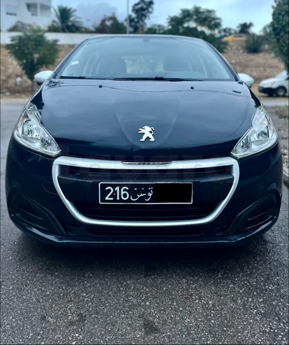 Carte voiture Peugeot 208