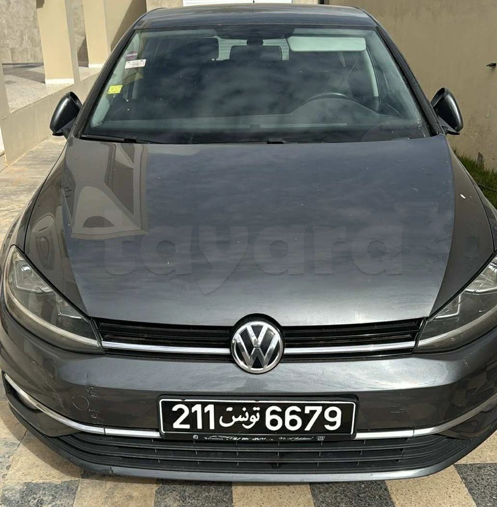 Carte voiture Volkswagen Golf