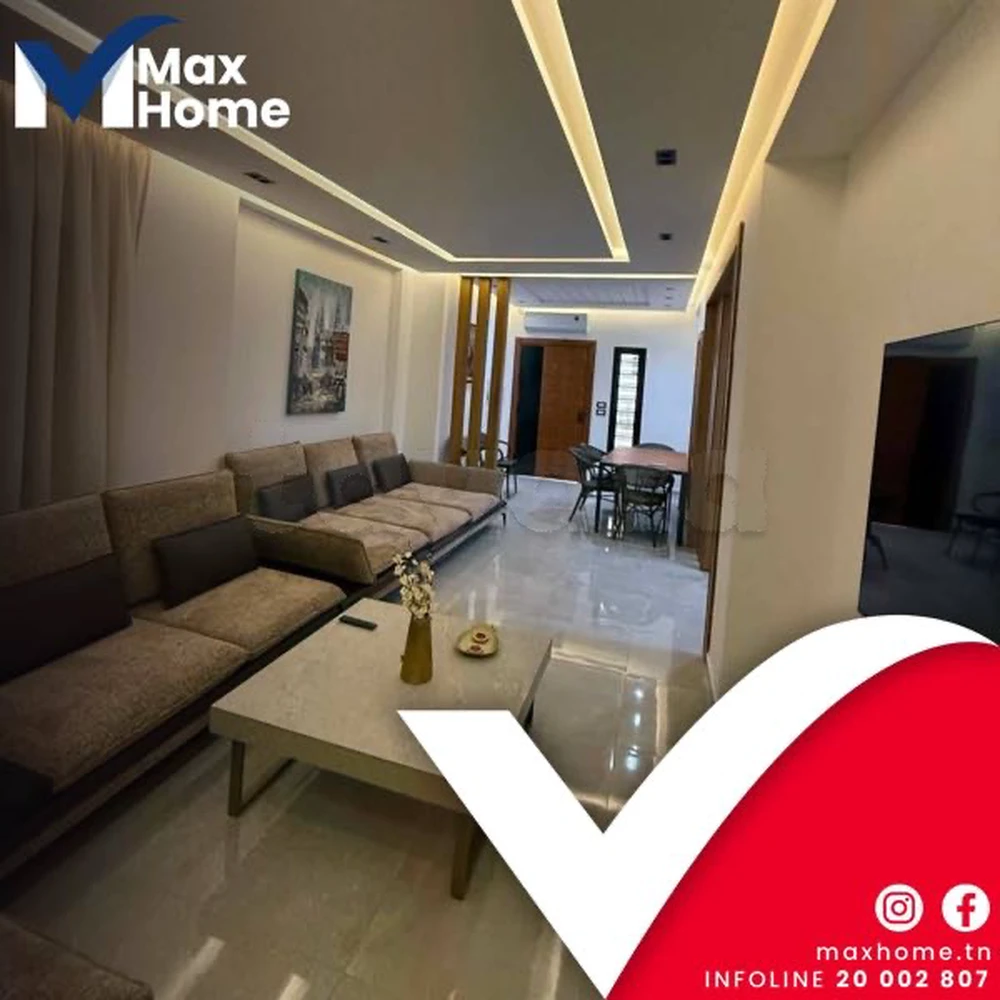 À LOUER UN DUPLEX S+3 HAUT STANFING A EZZAHRA📍