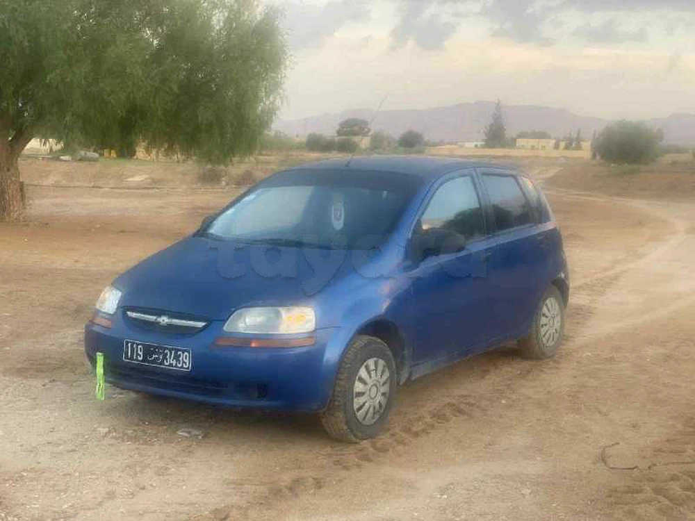 Carte voiture Chevrolet Aveo