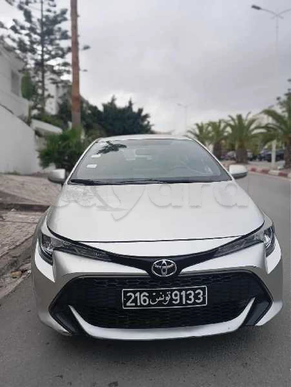 Carte voiture Toyota Corolla