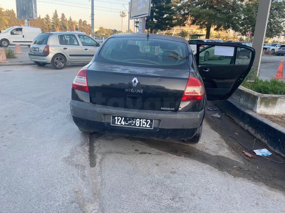 Carte voiture Renault Megane