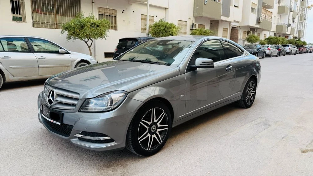 Carte voiture Mercedes-Benz Classe C Coupe