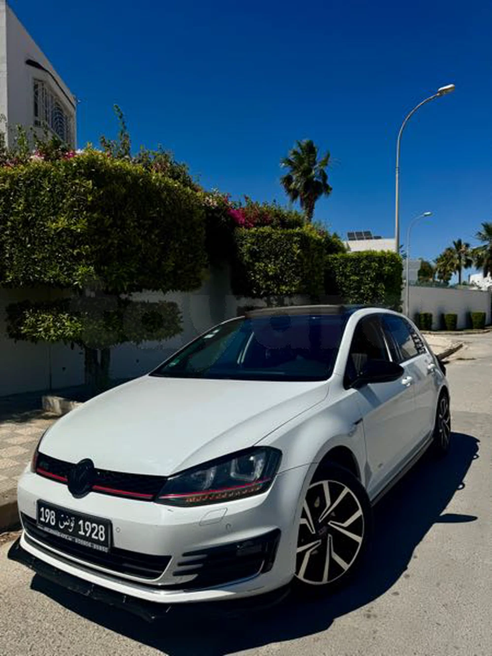 Carte voiture Volkswagen Golf 7
