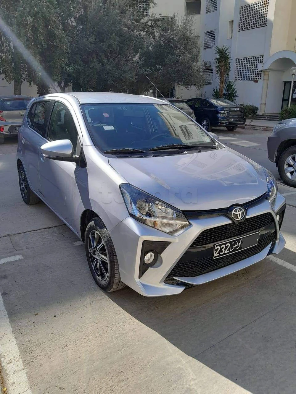 Carte voiture Toyota Aygo