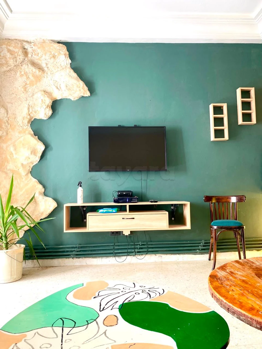 Appartement S+1 meublé à Ennaser 2