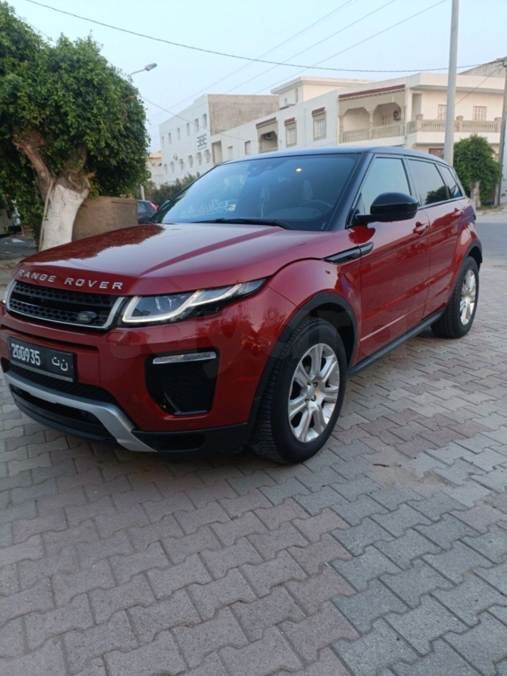Carte voiture Land Rover Range Rover Evoque