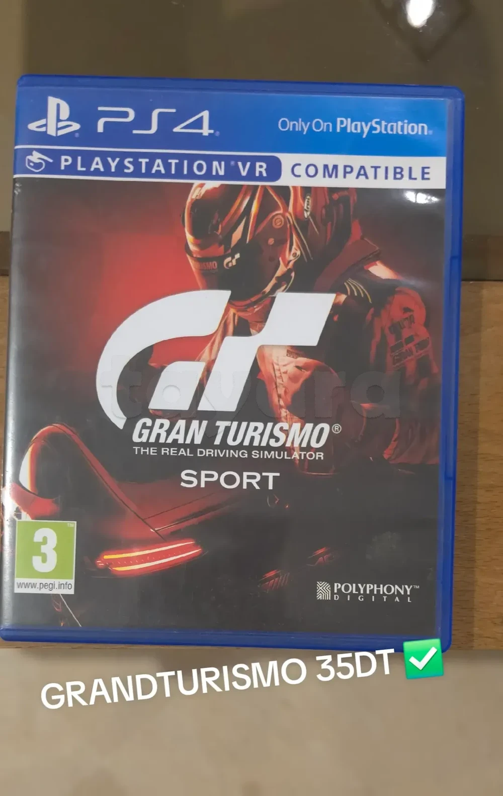 Grand turismo a vendre jeux et boite parfait état occasion 35dt
