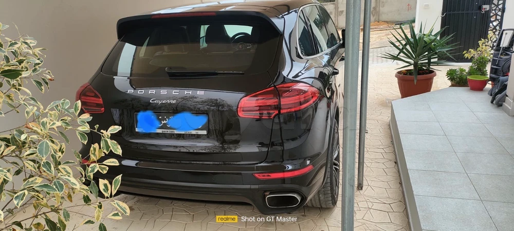 Carte voiture Porsche Cayenne