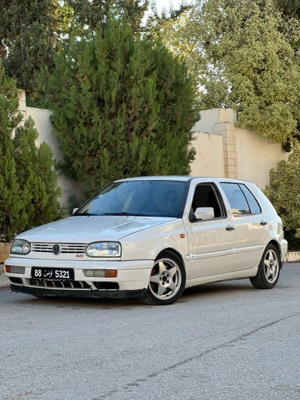 Carte voiture Volkswagen Golf 3