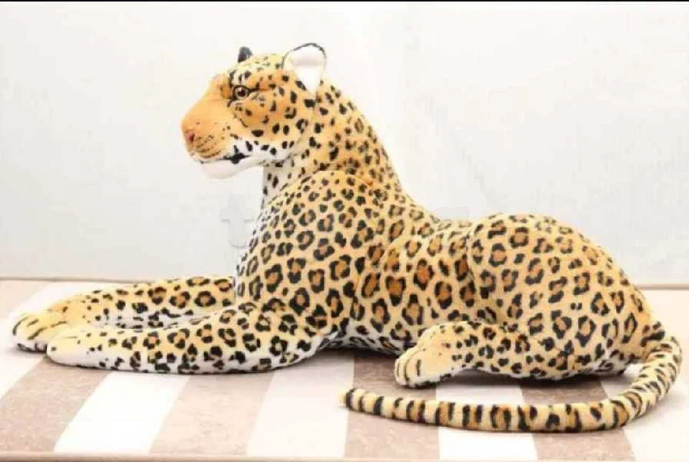🔥Léopard Peluches écologiques et biologiques pour animaux sauvages, aspect original garanti ..