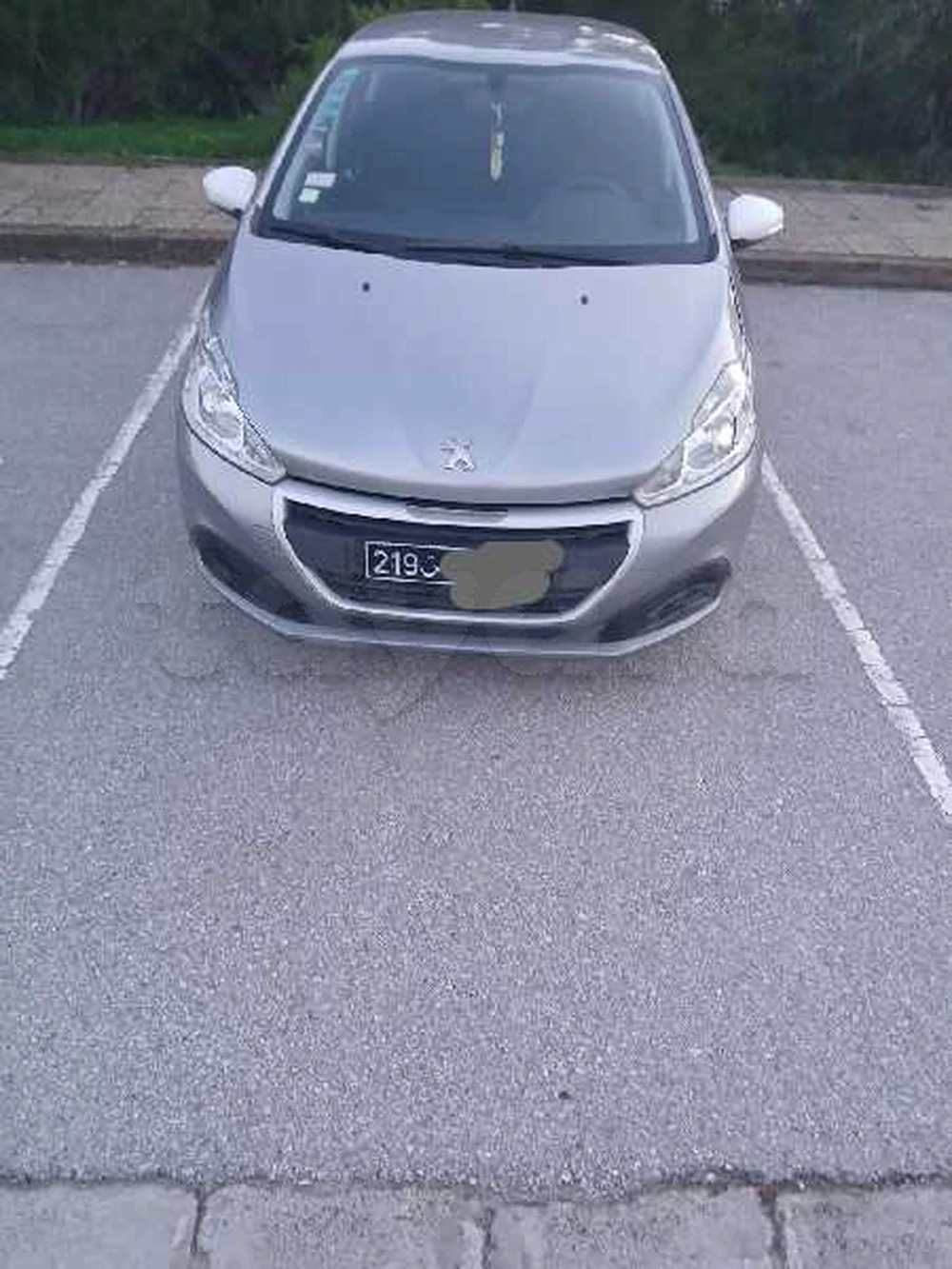 Carte voiture Peugeot 208