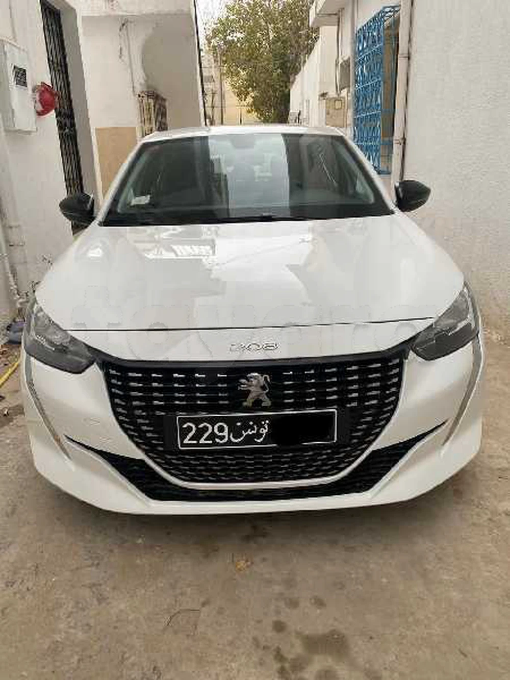 Carte voiture Peugeot 208