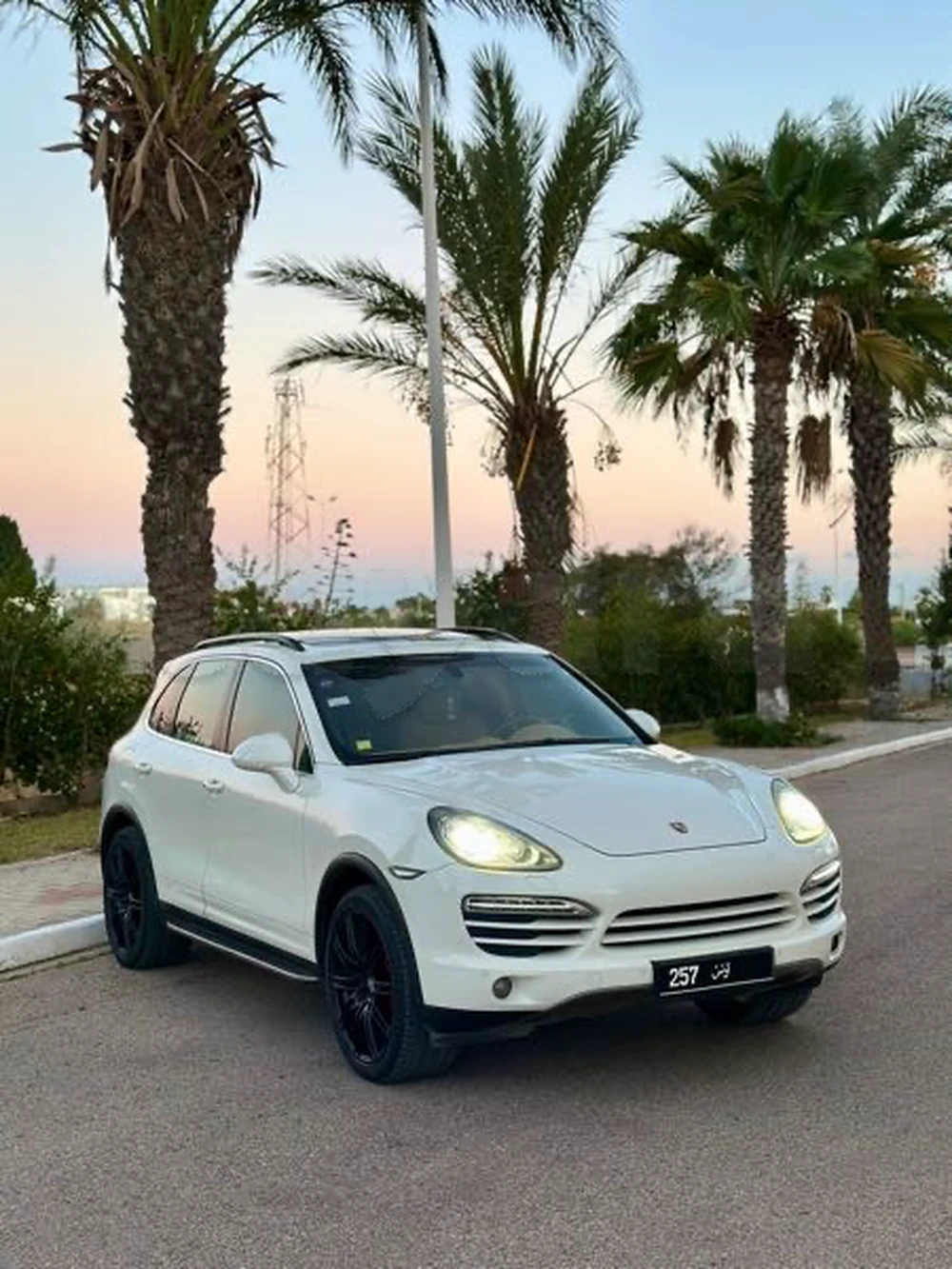 Carte voiture Porsche Cayenne