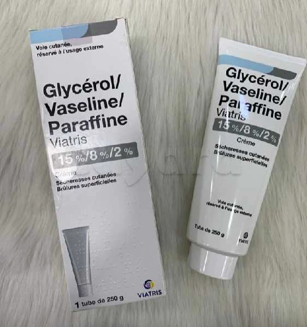 Glycérol / Vaseline / Paraffine 15% / 8% / 2% — Viatris