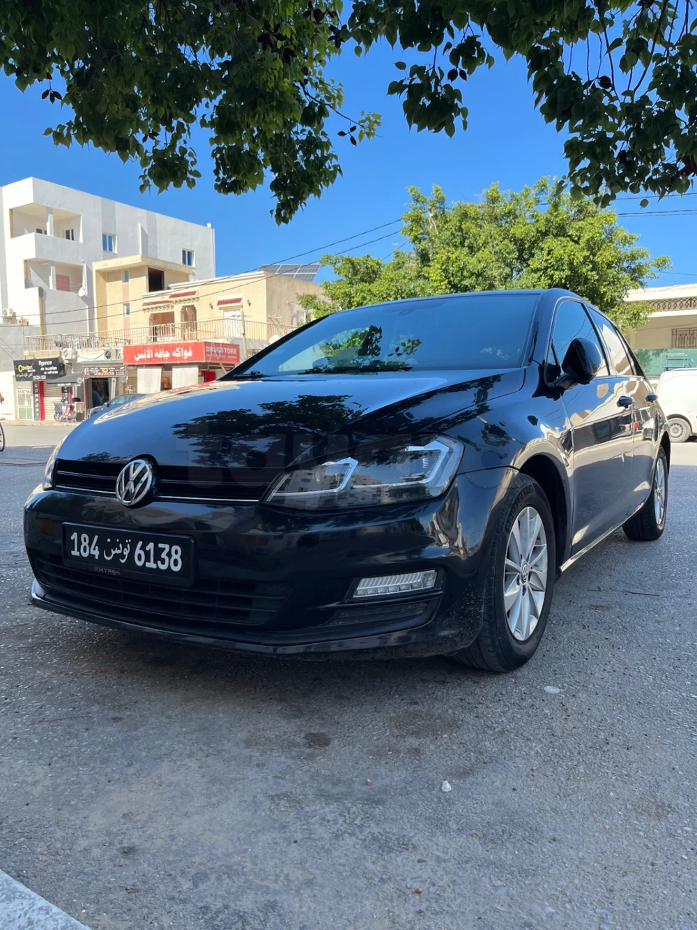 Carte voiture Volkswagen Golf