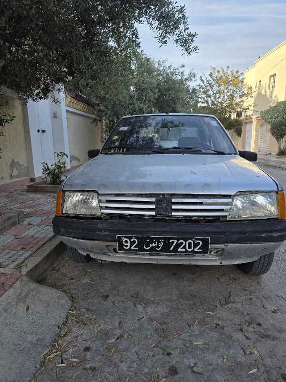 Carte voiture Peugeot 205