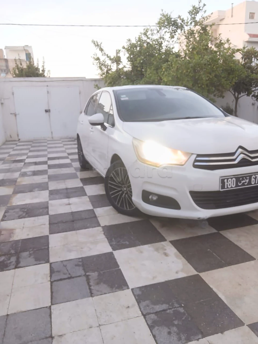 Carte voiture Citroen C4