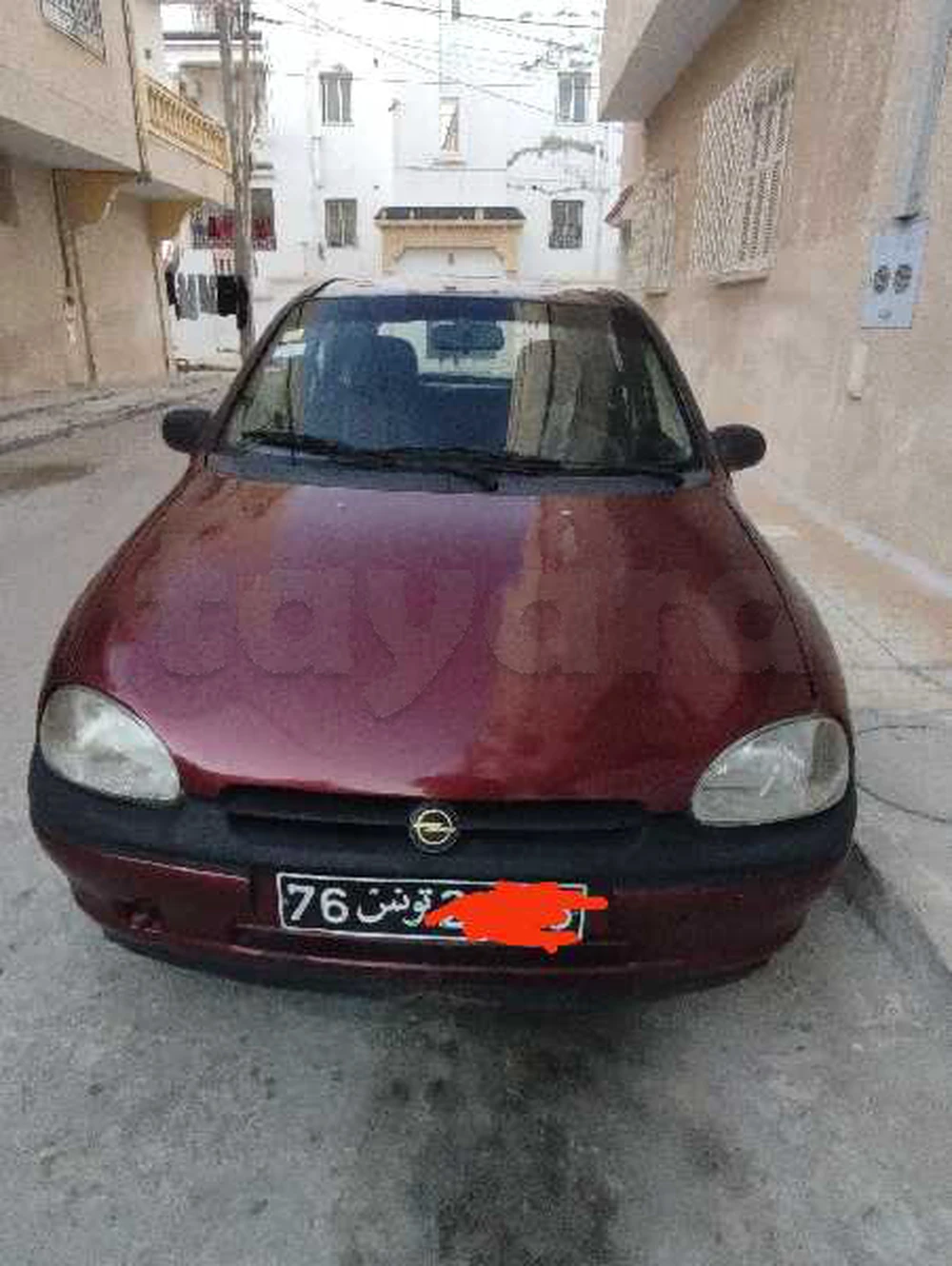 Carte voiture Opel Corsa