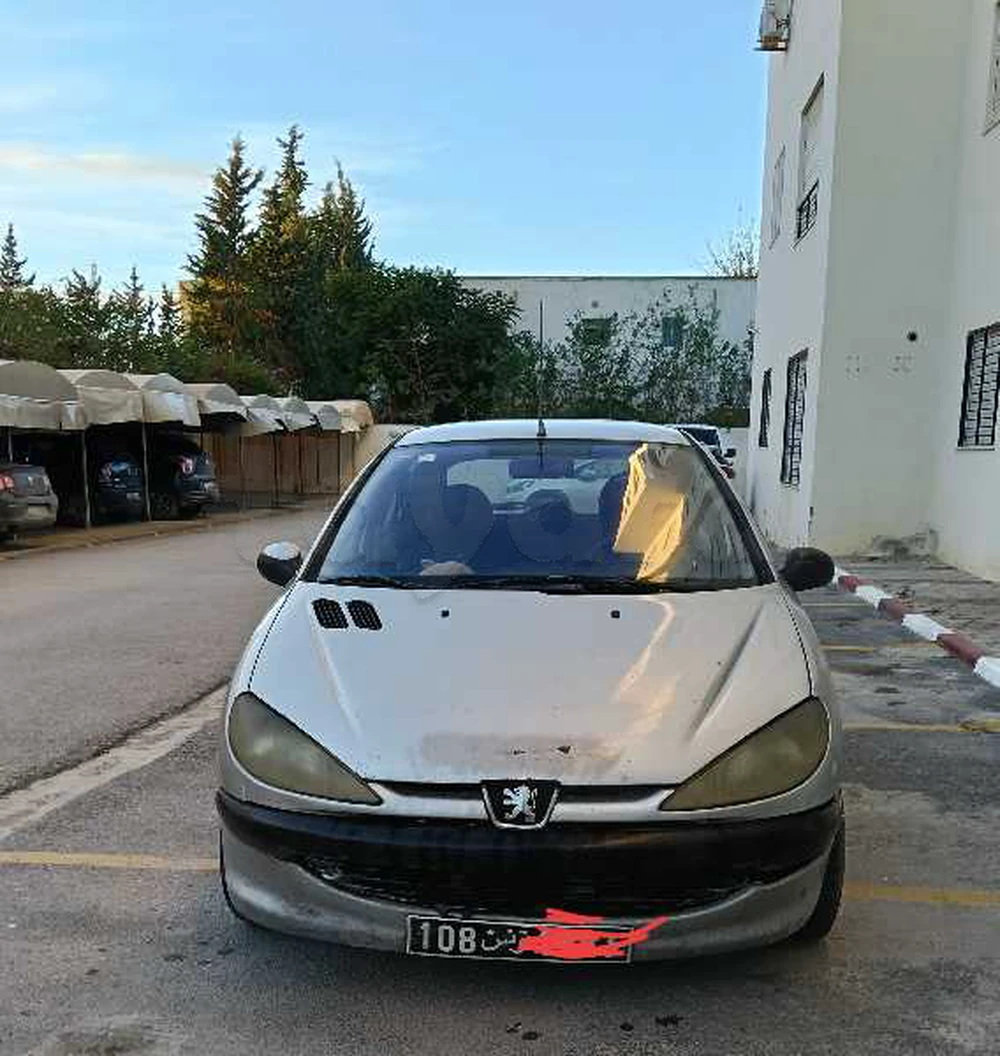 Carte voiture Peugeot 206