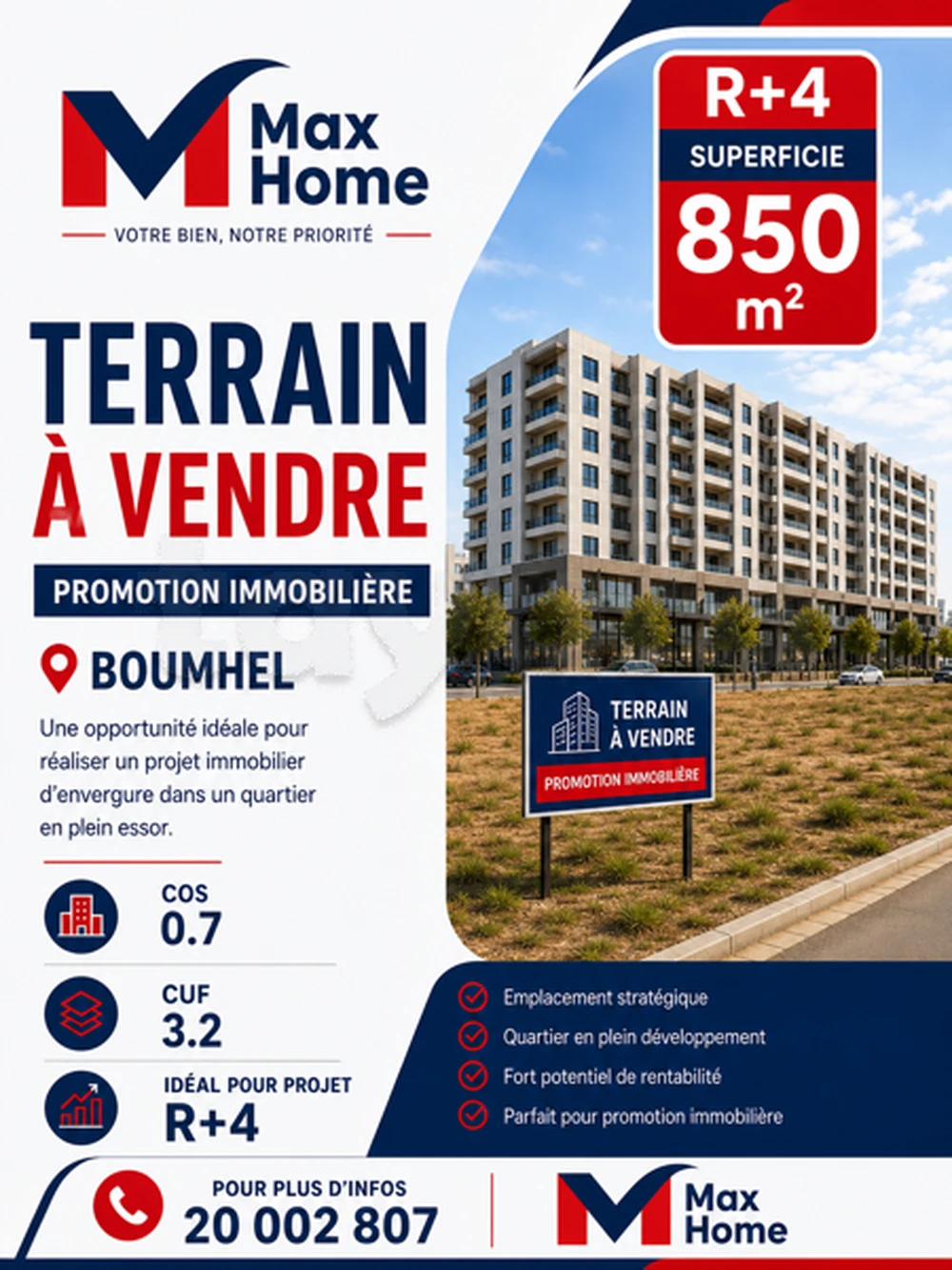 TERRAIN À VENDRE 📍