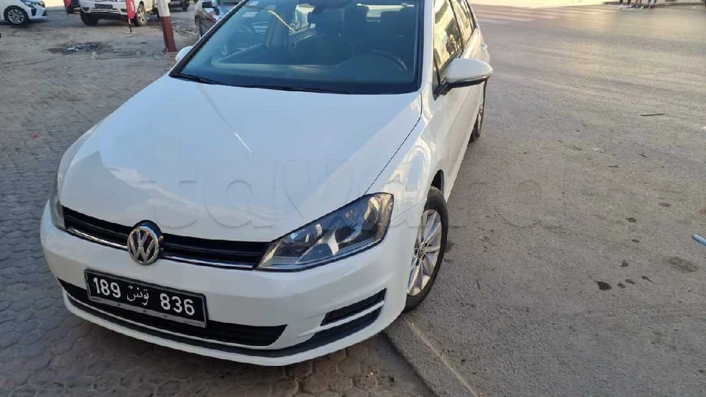 Carte voiture Volkswagen Golf