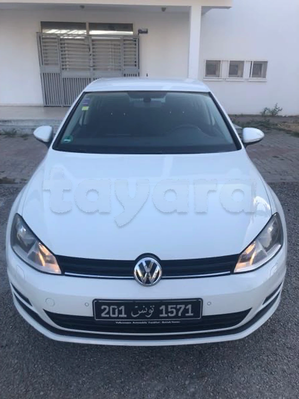 Carte voiture Volkswagen Golf 7
