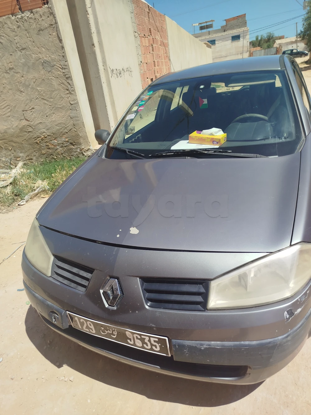 Carte voiture Renault Megane