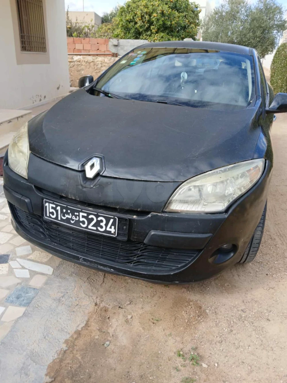 Carte voiture Renault Megane