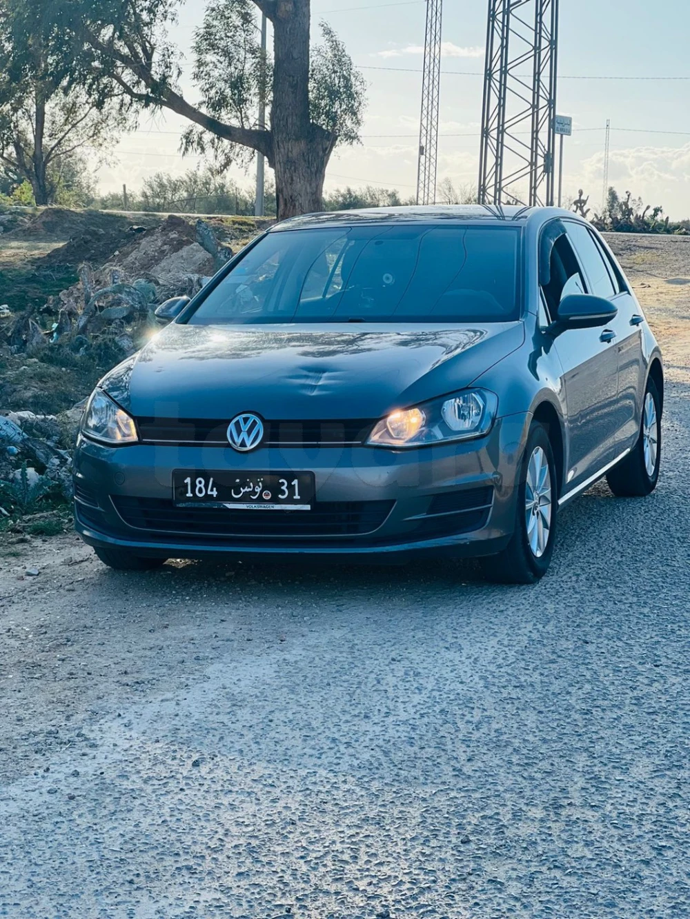 Carte voiture Volkswagen Golf