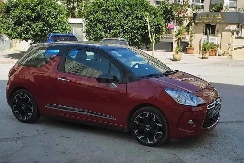 Carte voiture Citroen DS3