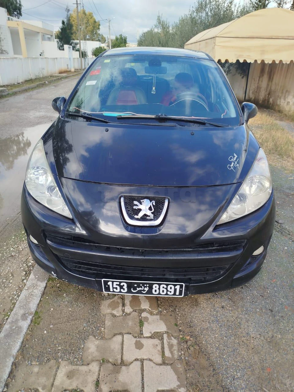 Carte voiture Peugeot 207