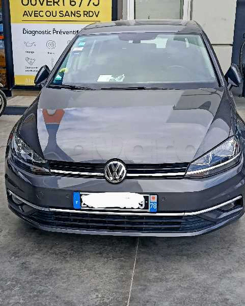 Carte voiture Volkswagen Golf