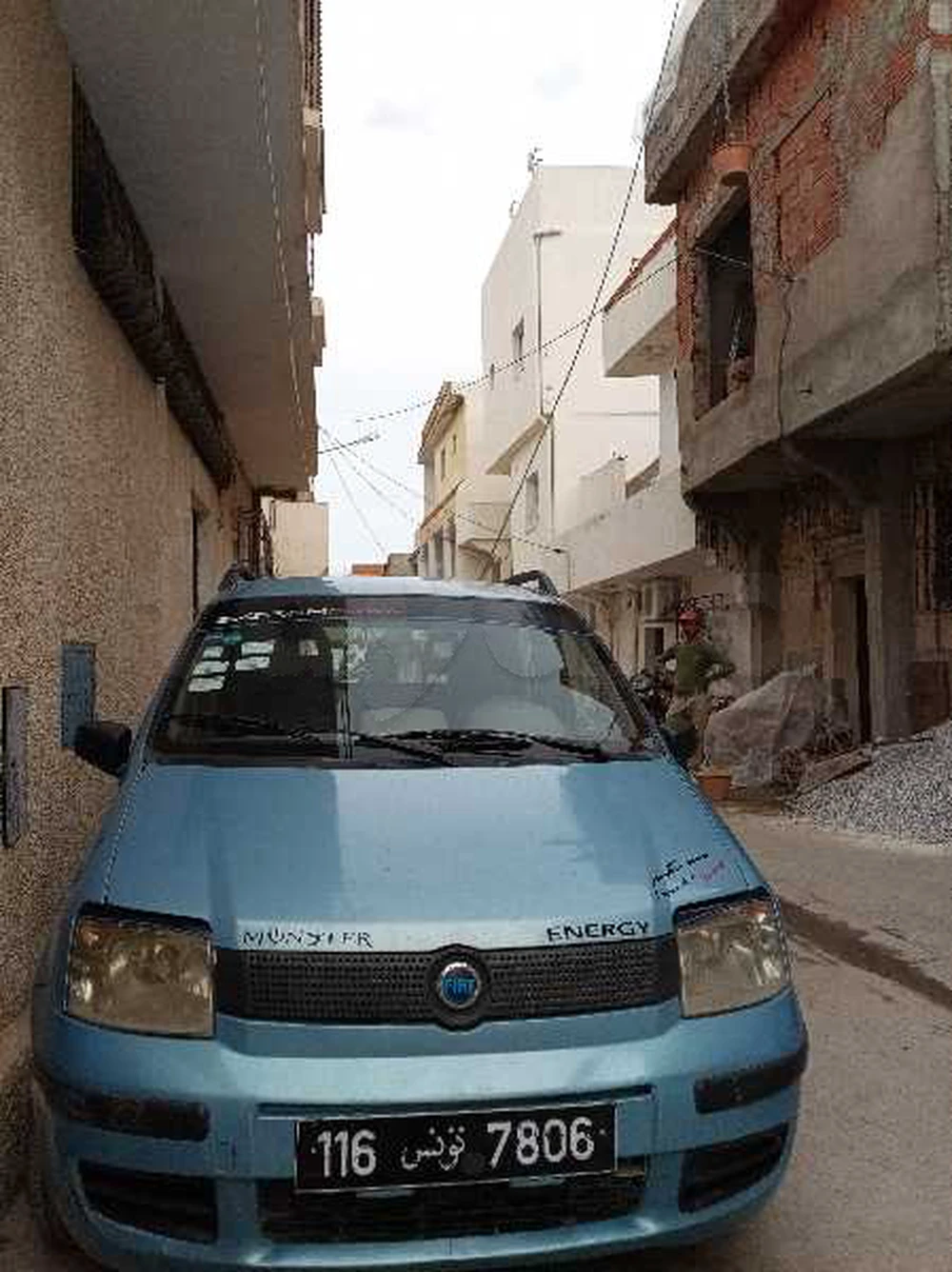 Carte voiture Fiat Panda