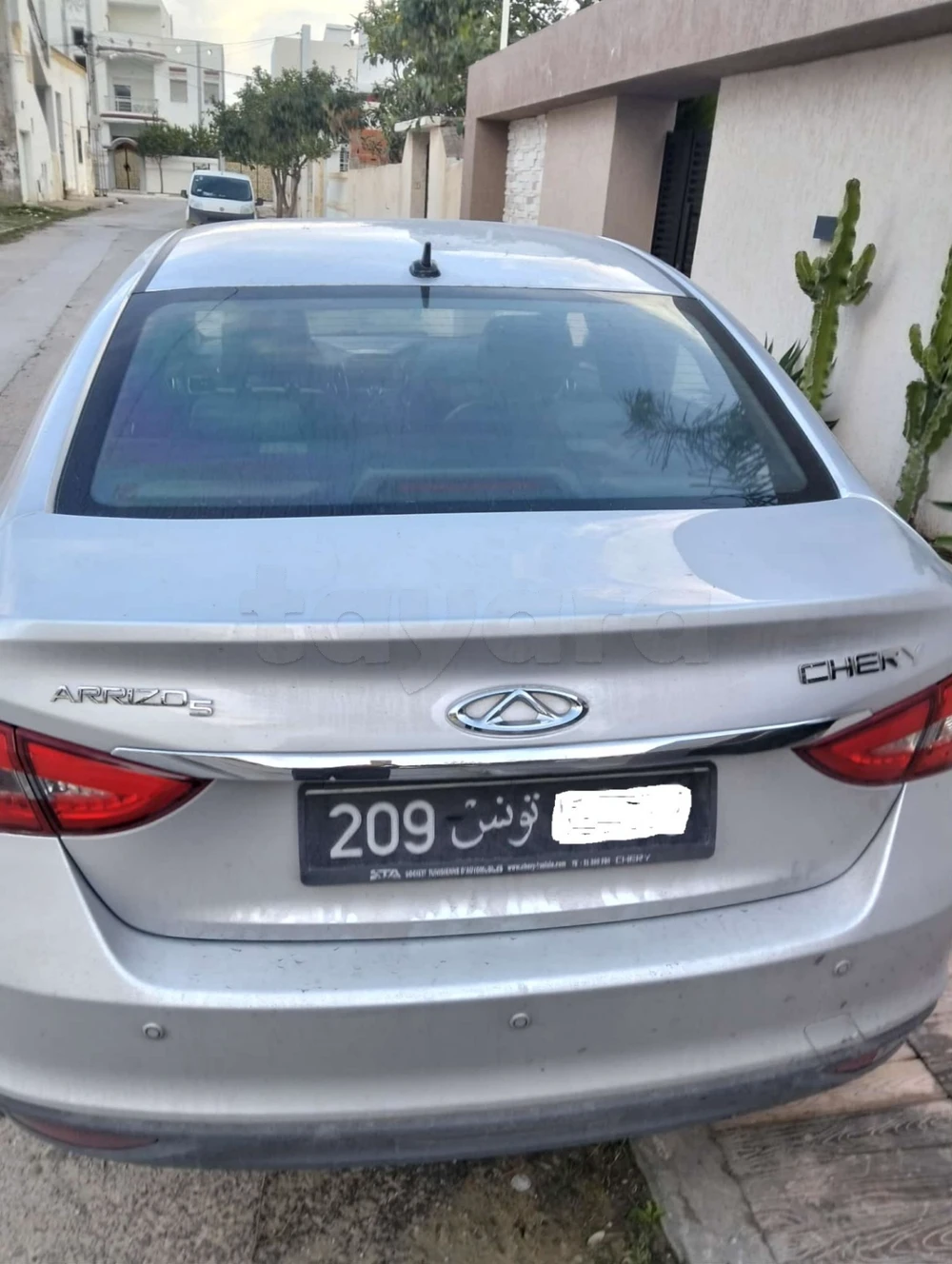 Carte voiture Chery A5