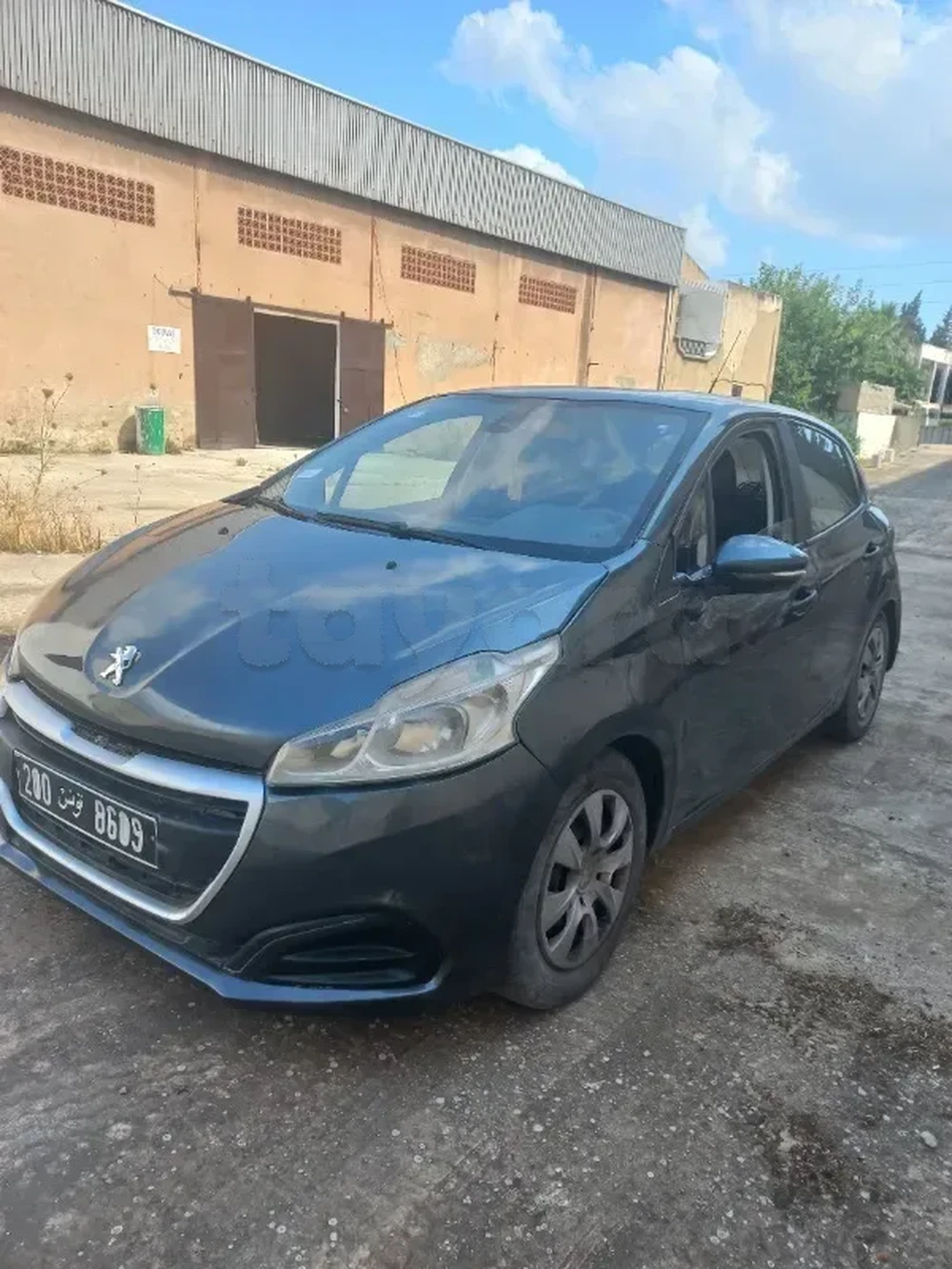 Carte voiture Peugeot 208