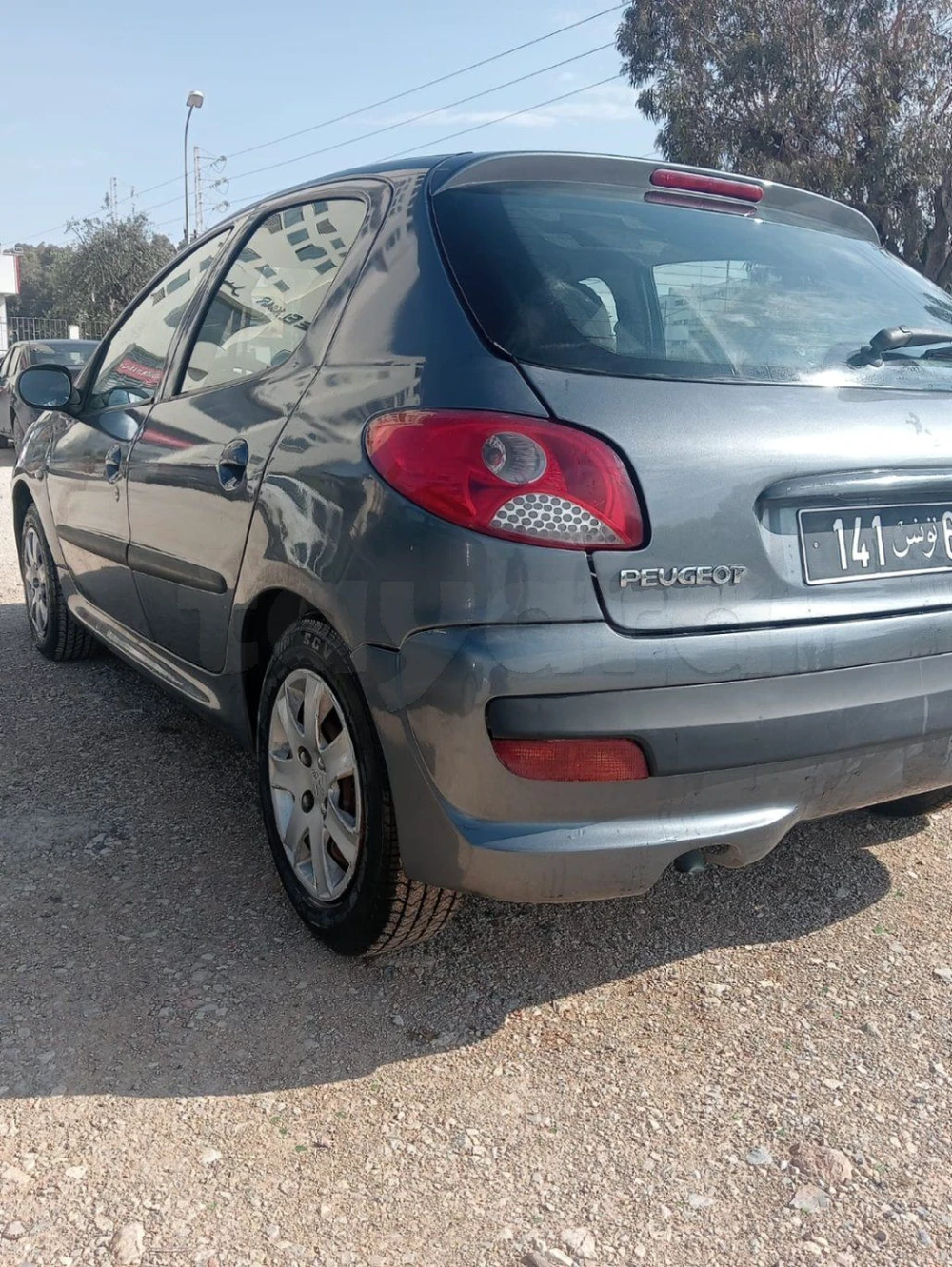 Carte voiture Peugeot 206+