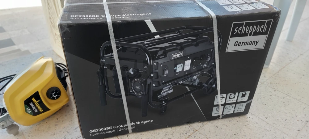 ⚡ Groupe électrogène Scheppach Germany 🇩🇪