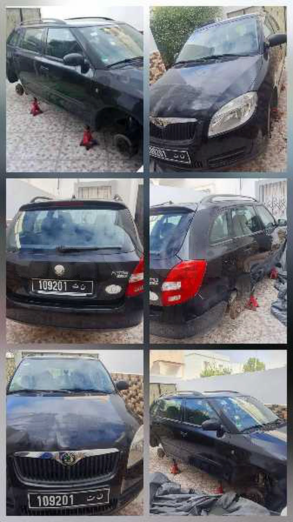 Carte voiture Skoda Fabia