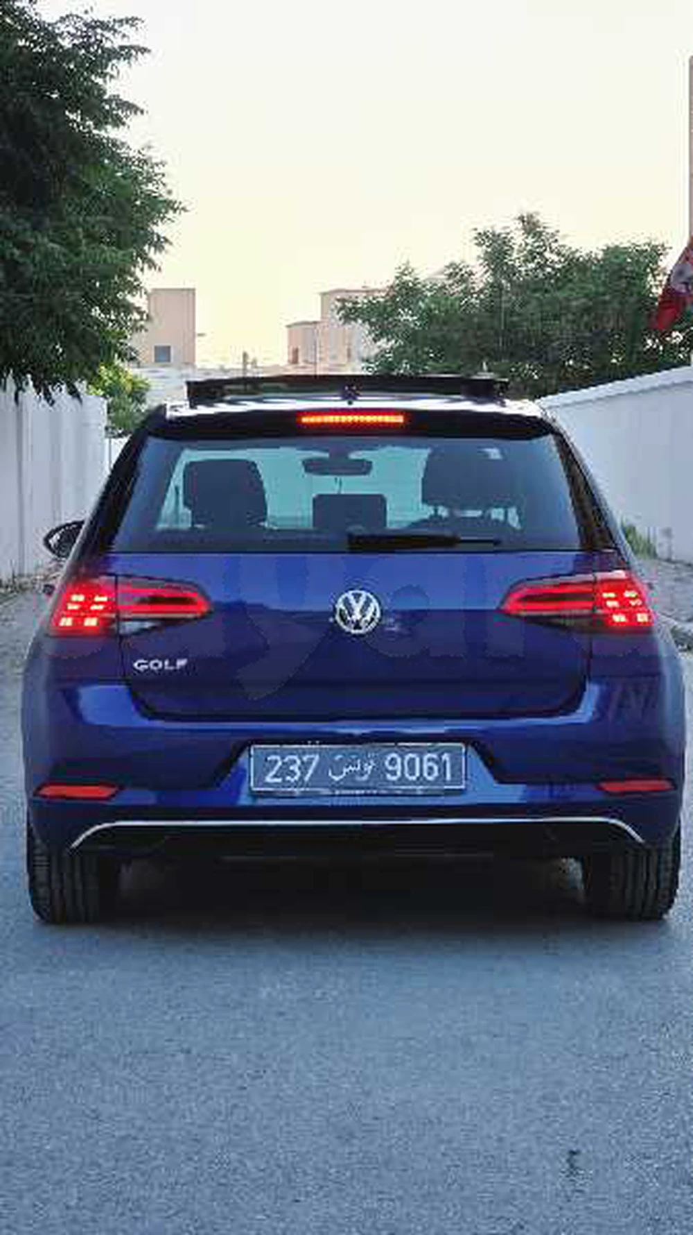 Carte voiture Volkswagen Golf