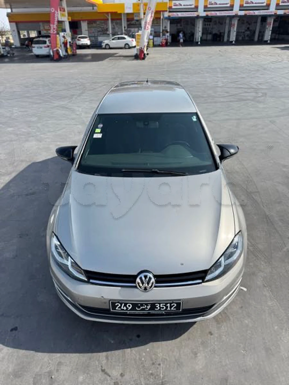 Carte voiture Volkswagen Golf 7