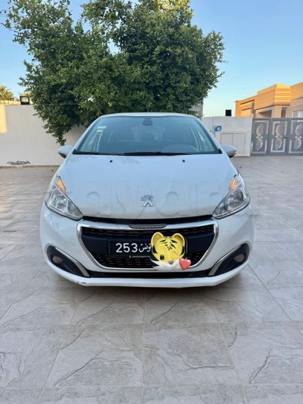 Carte voiture Peugeot 208