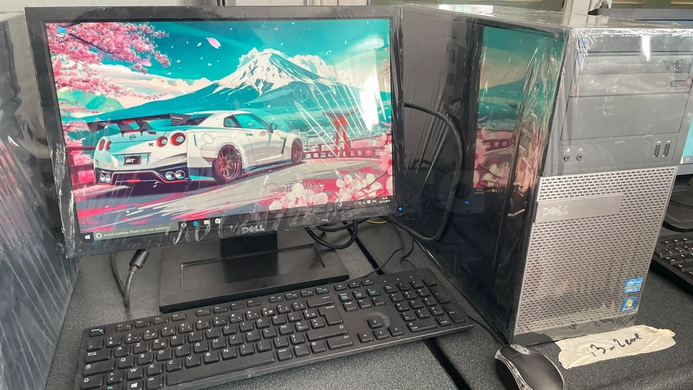 PC Bureau Complet Dell / Intel Core i3-2éme / 8 Go RAM / Écran Dell, Clavier et Souris