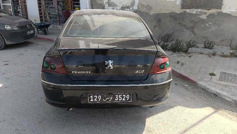 Carte voiture Peugeot 407