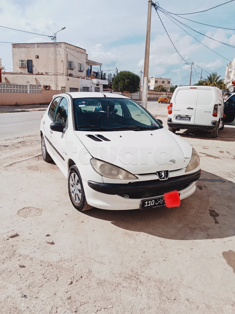 Carte voiture Peugeot 206