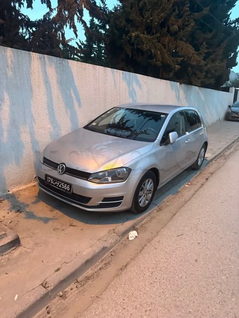 Carte voiture Volkswagen Golf 7