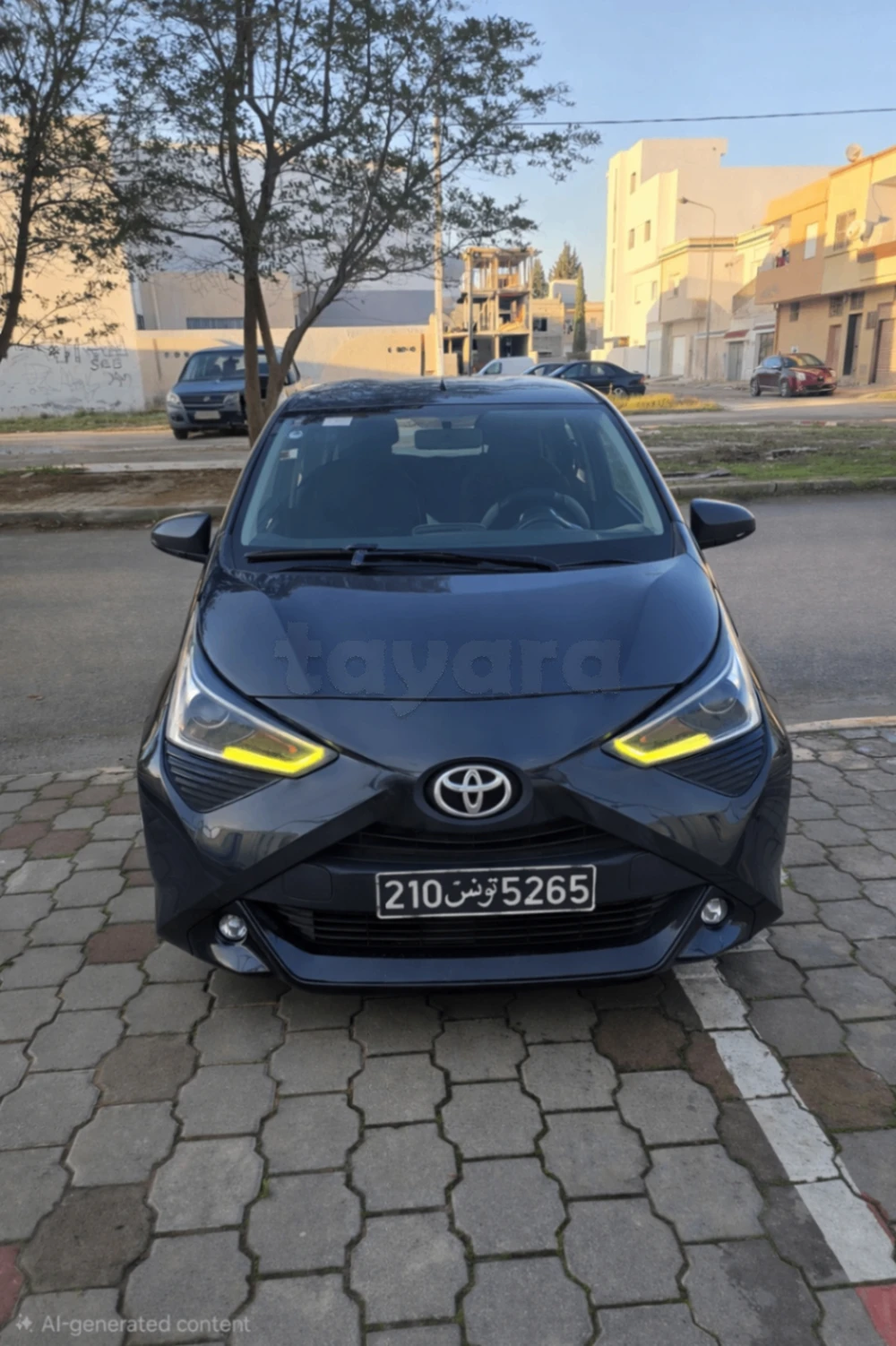 Carte voiture Toyota Aygo