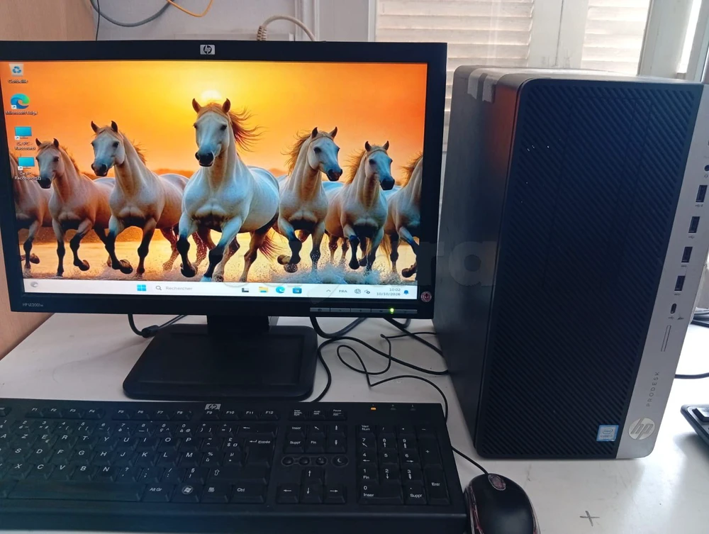 PC de Bureau HP ProDesk 600 G4 Intel Core i3(8ème) Complet - 8 Go RAM