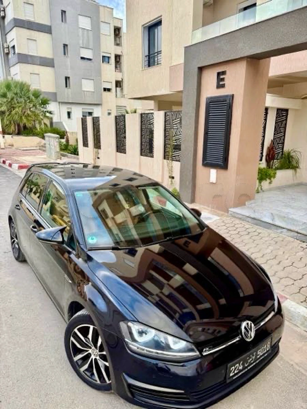 Carte voiture Volkswagen Golf