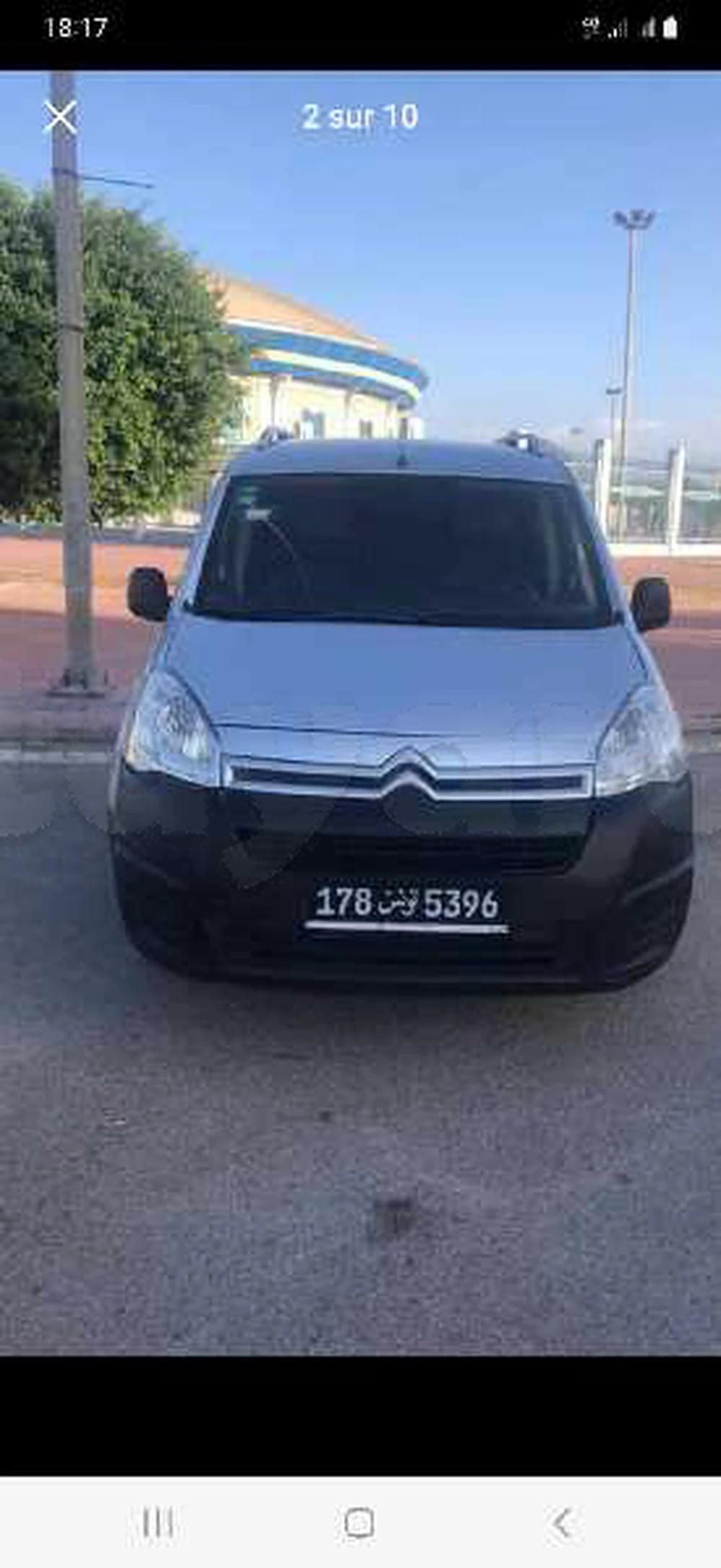 Carte voiture Citroen Berlingo